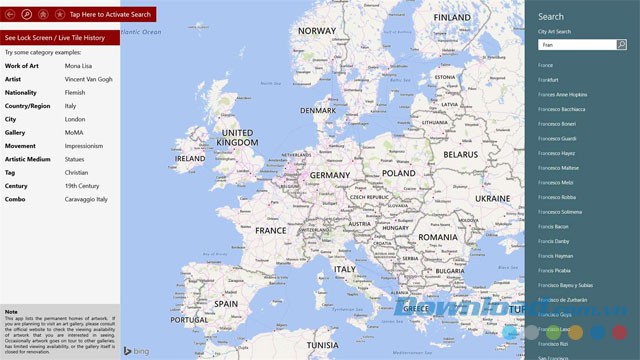 Ứng dụng di lịch tuyệt vời