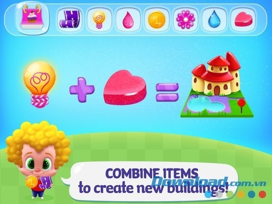 Kết hợp nhiều nguyên liệu