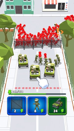 Triển khai quân đội, bảo vệ thành phố của bạn trong game City Defense