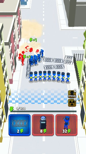 Sử dụng lực lượng cảnh sát để tấn công kẻ thù