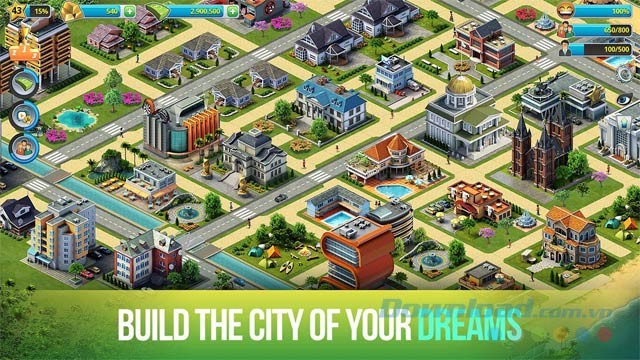 Xây dựng thành phố trong mơ