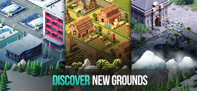 Khám phá nhiều vùng đất mới