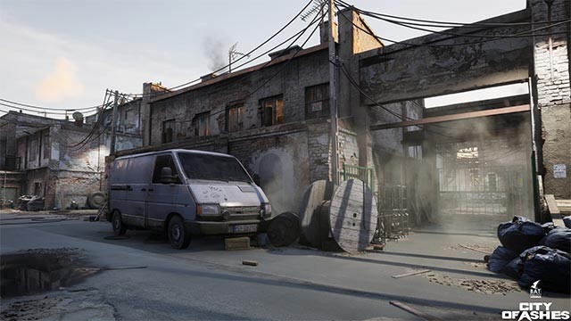 Đi qua thành phố hoang tàn đổ nát sau đại dịch với câu chuyện cảm động về tình cha con