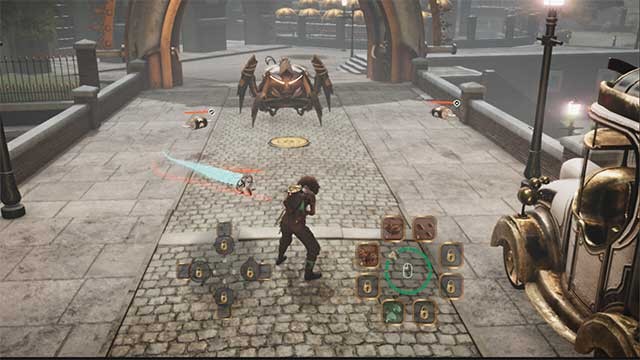 Tham gia những trận đấu chiến thuật dữ dội với đám người máy