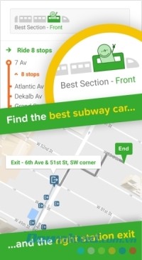 Citymapper cho Android hướng dẫn đường đi tốt nhất