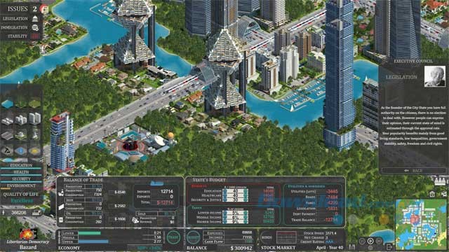 Quản lý nền kinh tế, chính trị