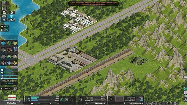 Citystate 1.2.4 tập trung vào nâng cấp quân đội, chính sách di cư và sửa lỗi khác