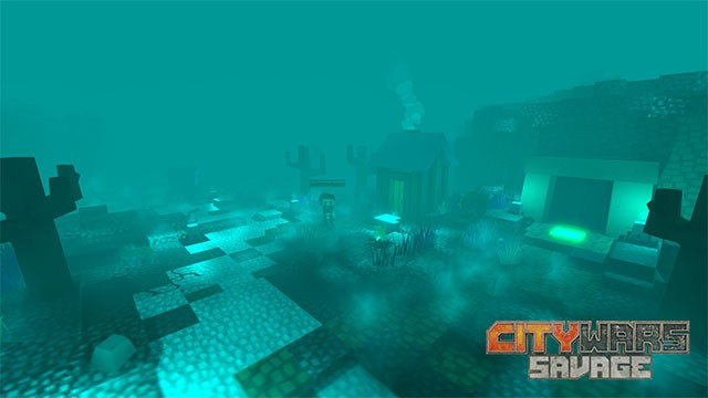 Citywars Savage sở hữu đồ họa khối hộp theo phong cách Minecraft