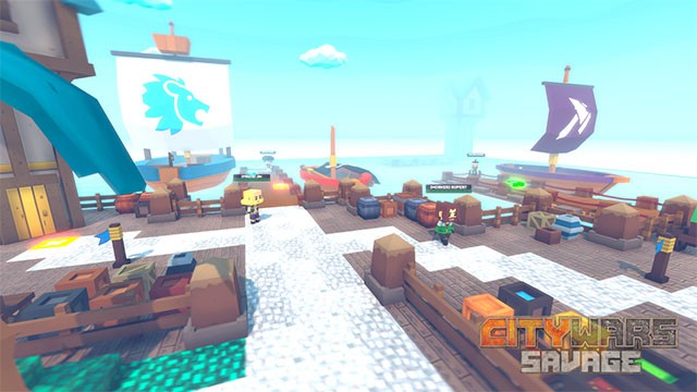 Thoải mái phiêu lưu khám phá thế giới City Wars Savage trên máy tính