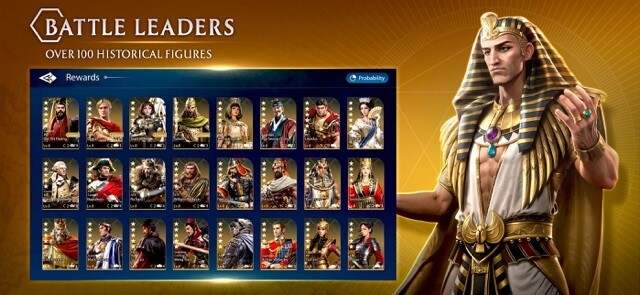 Hơn 100 tướng cho bạn lựa chọn