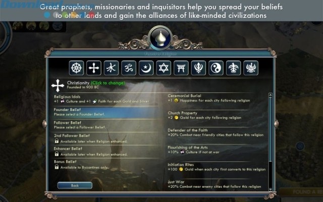 Cai trị và phát triển nền văn minh của mình