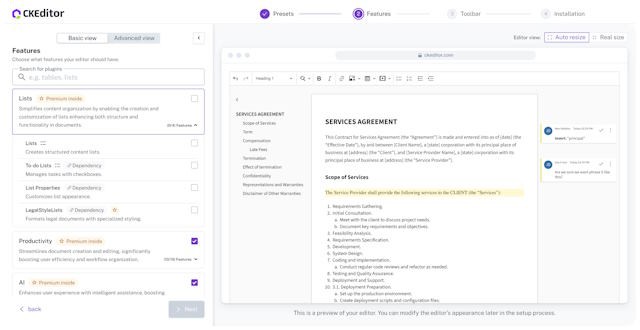 CKEditor 5 là trình soạn thảo văn bản hiện đại dựa trên JavaScript