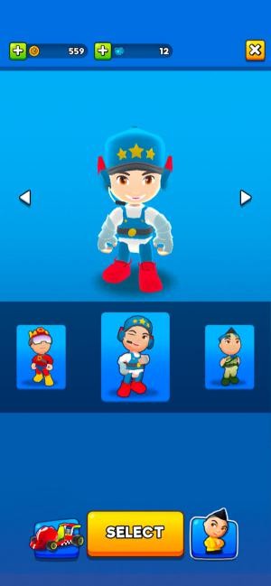 Thu thập trang phục cho nhân vật