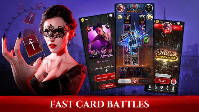 Tham gia các trận đấu thẻ bài nhanh gọn