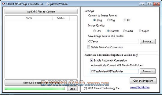 Clarest XPS2Image Converter