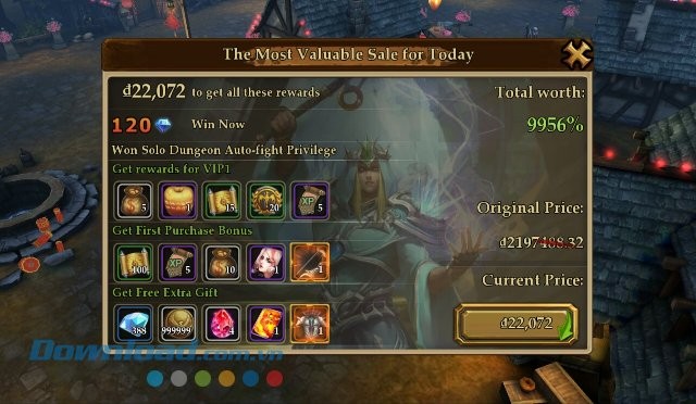 Cửa hàng game Clash for Dawn