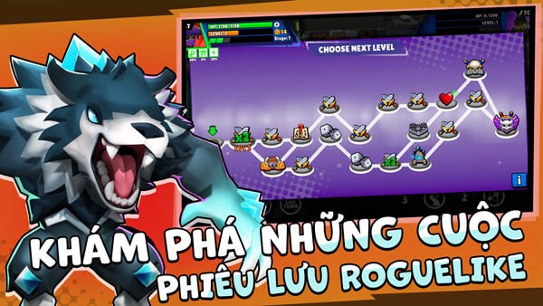 Khám phá những cuộc phiêu lưu Roguelike