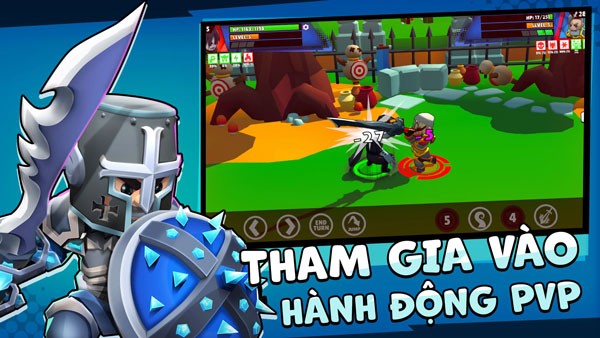 Tham gia vào hoạt động PvP