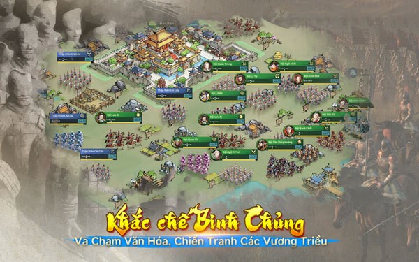 Khắc chế binh chủng, va chạm văn hóa, chiến tranh các vương triều