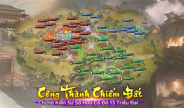 Công thành chiếm đất - Chứng kiến sự sở hữu đo 13 triều đại