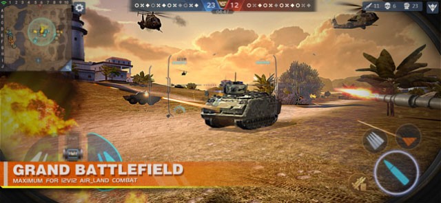 Chiến trường tuyệt đẹp, rộng lớn