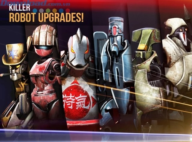 Nâng cấp các robot siêu mạnh