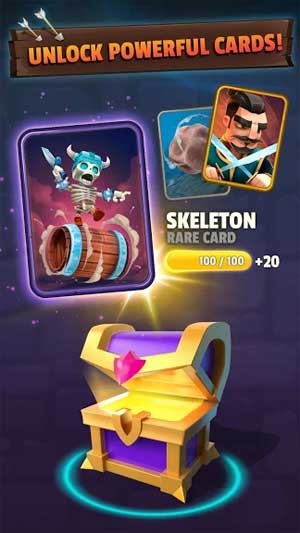 Mở khóa nhiều thẻ bài hiếm