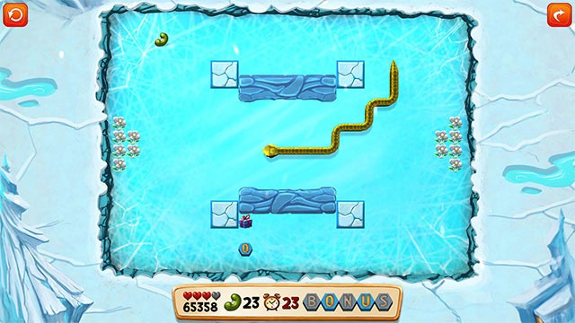 Mãn nhãn với đồ họa vẽ tay và khả năng hiển thị 4K sắc nét, sống động của Classic Snake Adventures