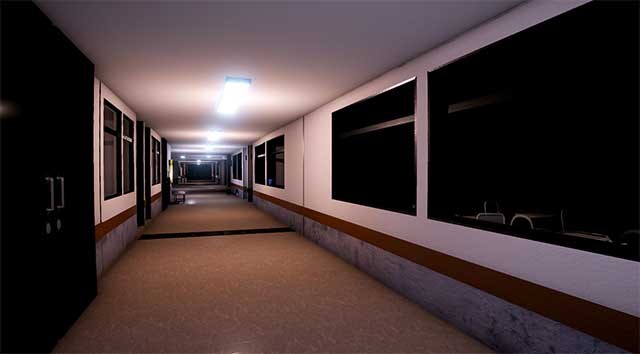 Game kinh dị Classroom Whispers lấy bối cảnh một trường học vào ban đêm