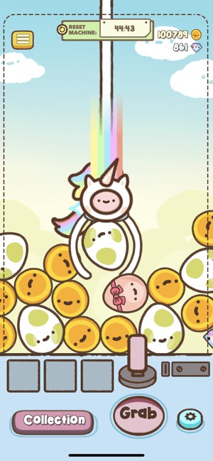 Gắp các quả trứng màu sắc