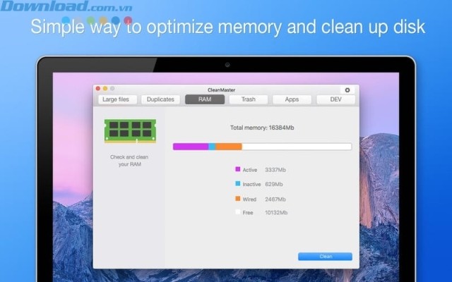 Phương pháp đơn giản để tối ưu hóa bộ nhớ và không gian ổ cứng