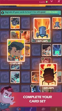 Hoàn thành bộ sưu tập thẻ