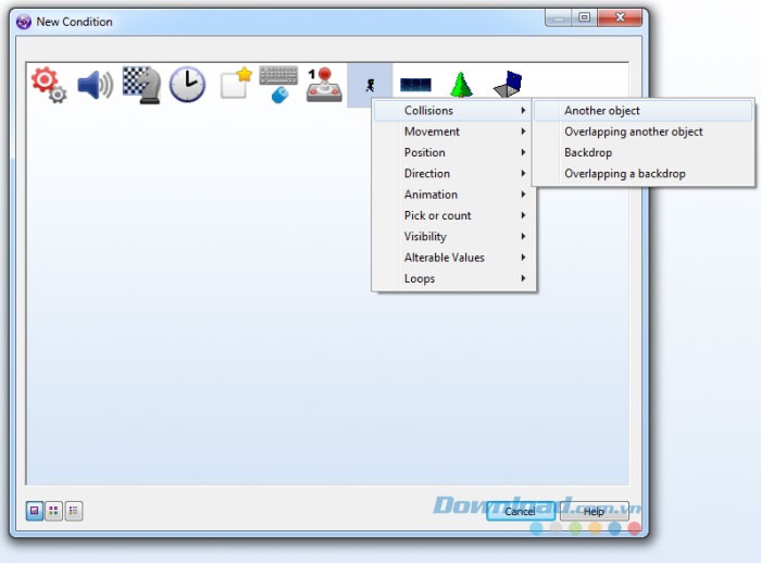 Thêm điều kiện