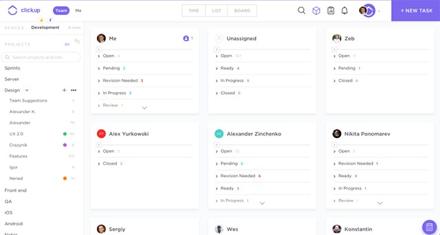 Quản lý nhiệm vụ, theo dõi tiến độ và mục tiêu dự án một cách dễ dàng với Click Up