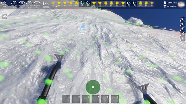 Game Climber: Sky is the Limit giả lập trải nghiệm leo núi giữa mùa đông lạnh giá và vô vàn thử thách khác