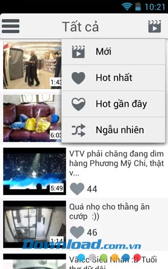 Clip xôn xao for Android