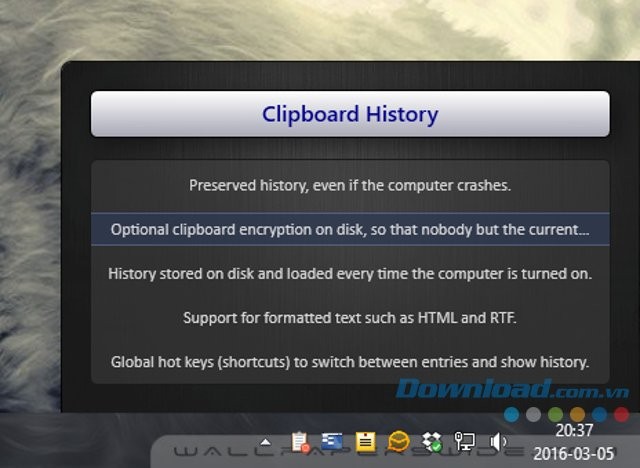 Clipboard Extender phần mềm lưu trữ thông tin mới nhất