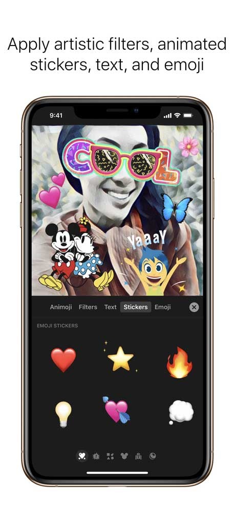 Bộ lọc của Clips cho iOS