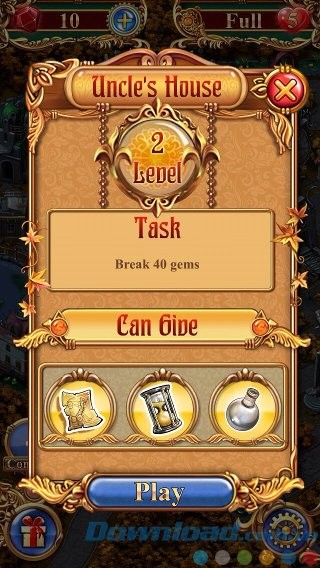 Nhiệm vụ riêng cho từng level