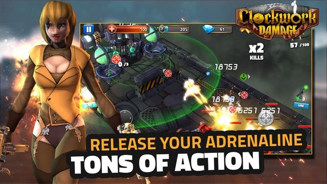 Tham gia vào các cuộc chiến đậm chất hành động trong Clockwork Damage