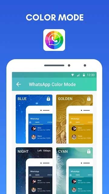 Clone App cho Android có chế độ màu sắc rực rỡ