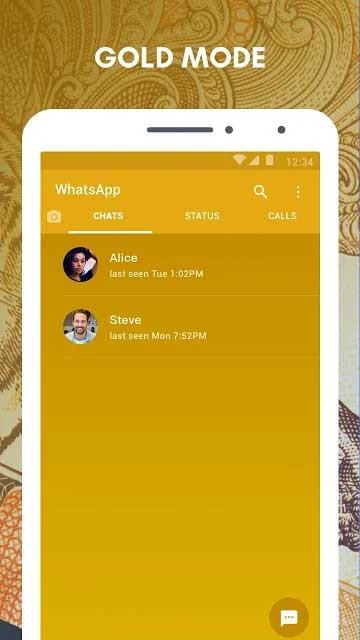 Chế độ Gold Mode trong Clone App cho Android