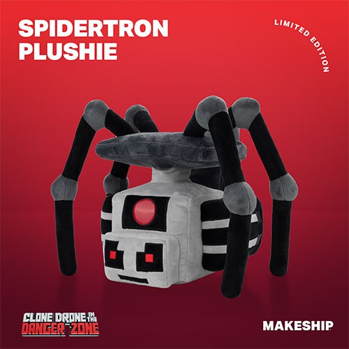Spidertron Plush xuất hiện trong 10 level dưới dạng kẻ thù nguy hiểm