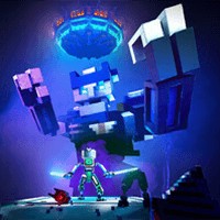 Clone Drone in the Hyperdome: Game Robot Chặt Chém Hủy Diệt