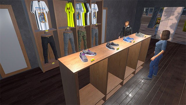 Clothing Store Simulator mô phỏng cửa hàng thời trang cá tính và phong cách