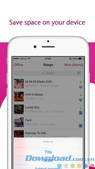 Tiết kiệm bộ nhớ thiết bị