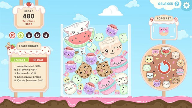Cloudy with a Chance of Kittens là game hợp nhất mèo con siêu đáng yêu và vui nhộn