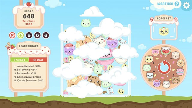 Game Cloudy with a Chance of Kittens phù hợp với tất cả mọi người