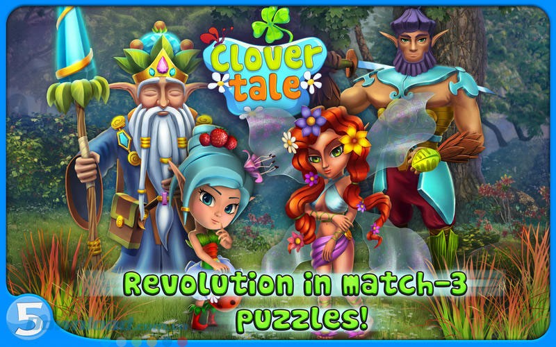 Game nối 3 Clover Tale cho Mac
