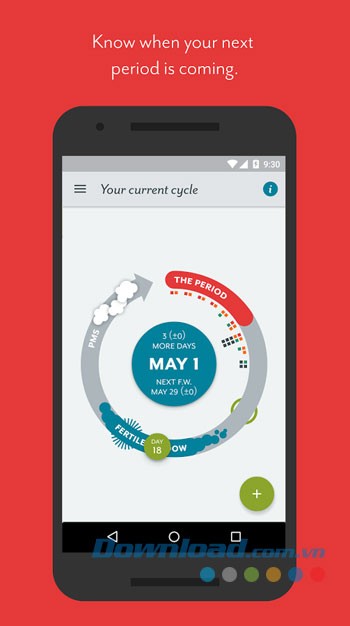 Giao diện sử dụng của ứng dụng Clue